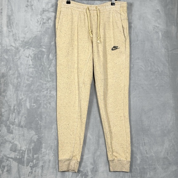 Nike Other - Nike Club Men's  Drawstring Fleece Joggers‎ Small Driftwood Speckled DQ4665-250